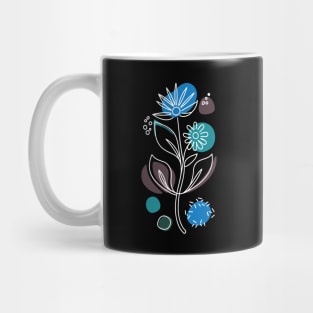 Rising Flower (Inverted Colors) Mug